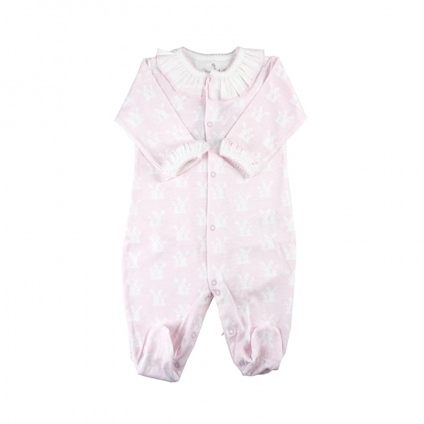 pijama bebé rosa quarzo